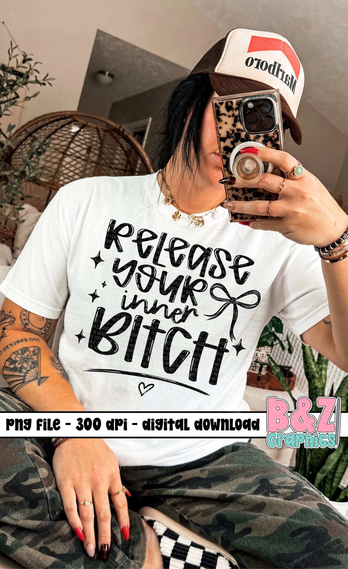 Release Your Inner B!tch PNG