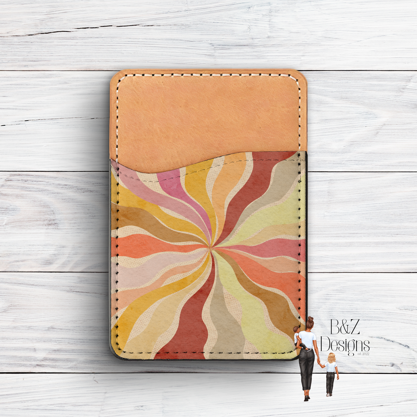 Groovy Phone Card Holder