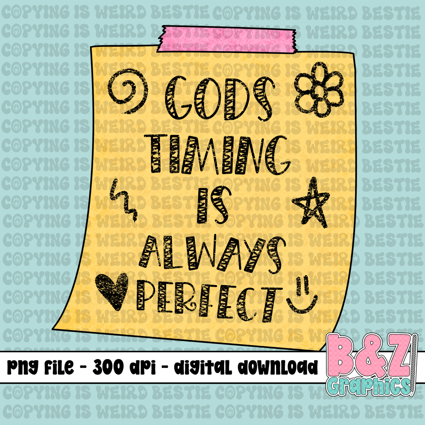 Gods Timing PNG
