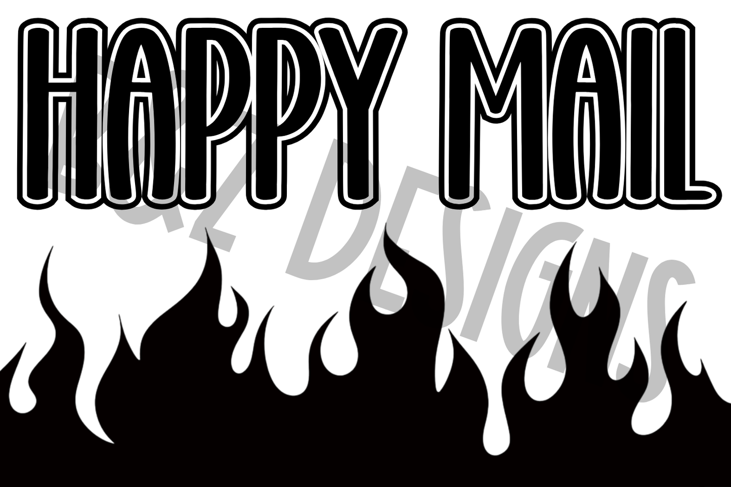 3x2 Happy Mail Label Pack