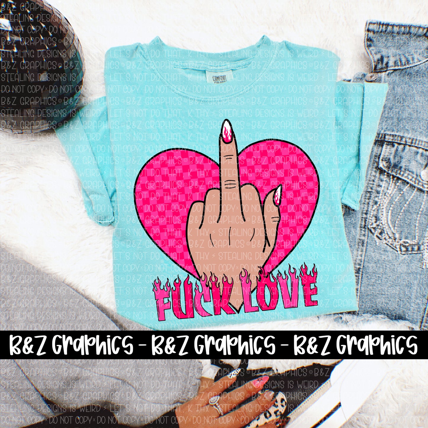 F Love PNG Bundle