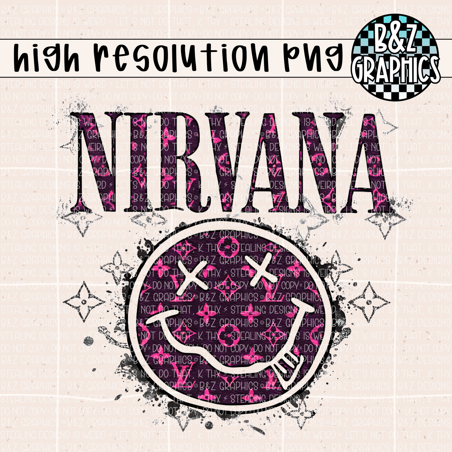 N!rvana PNG Bundle