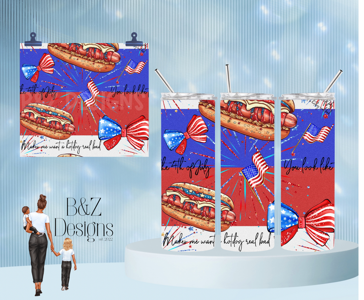 20oz You Look Like The Fourth Of July Tumbler