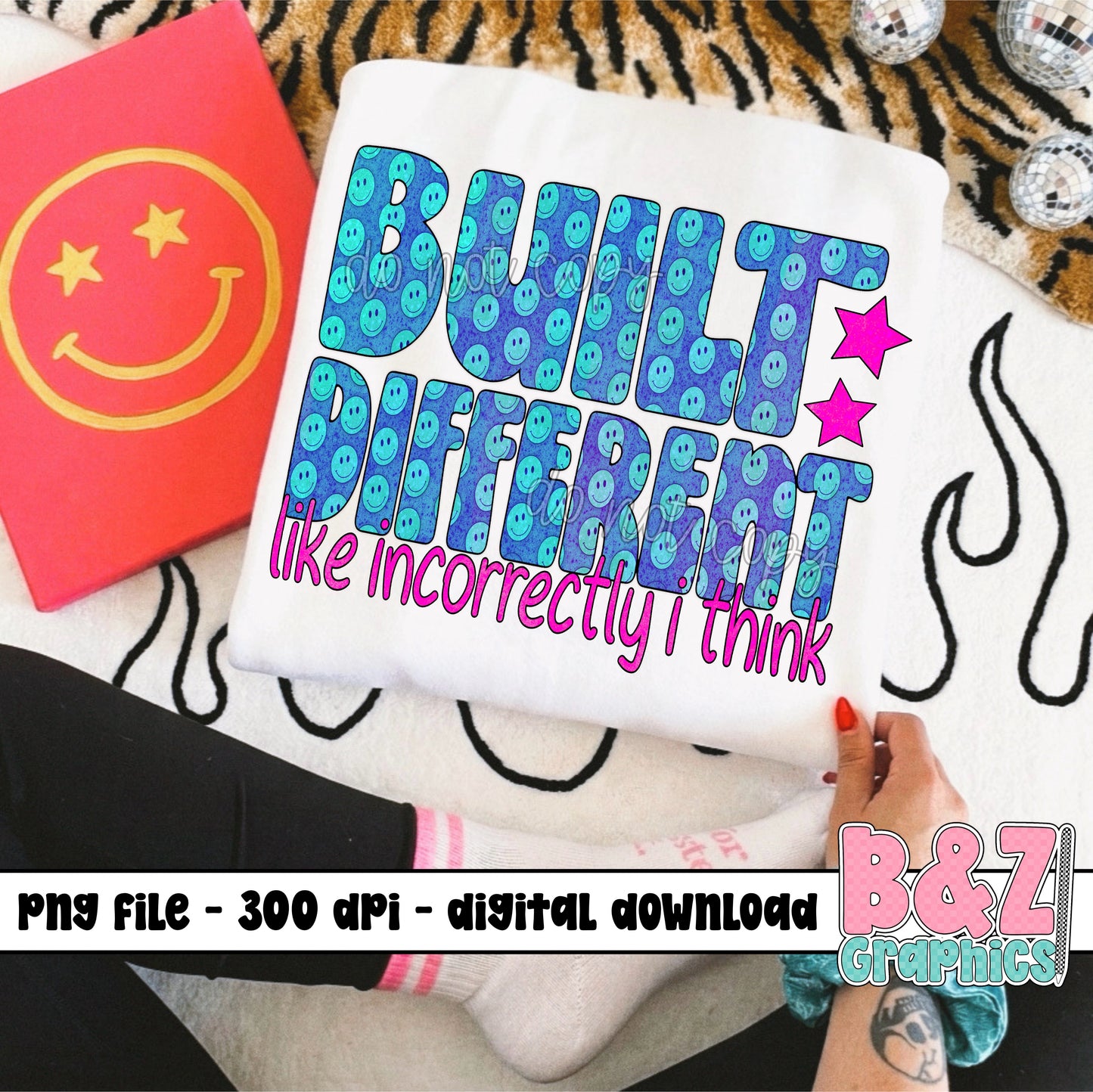 Built Different PNG