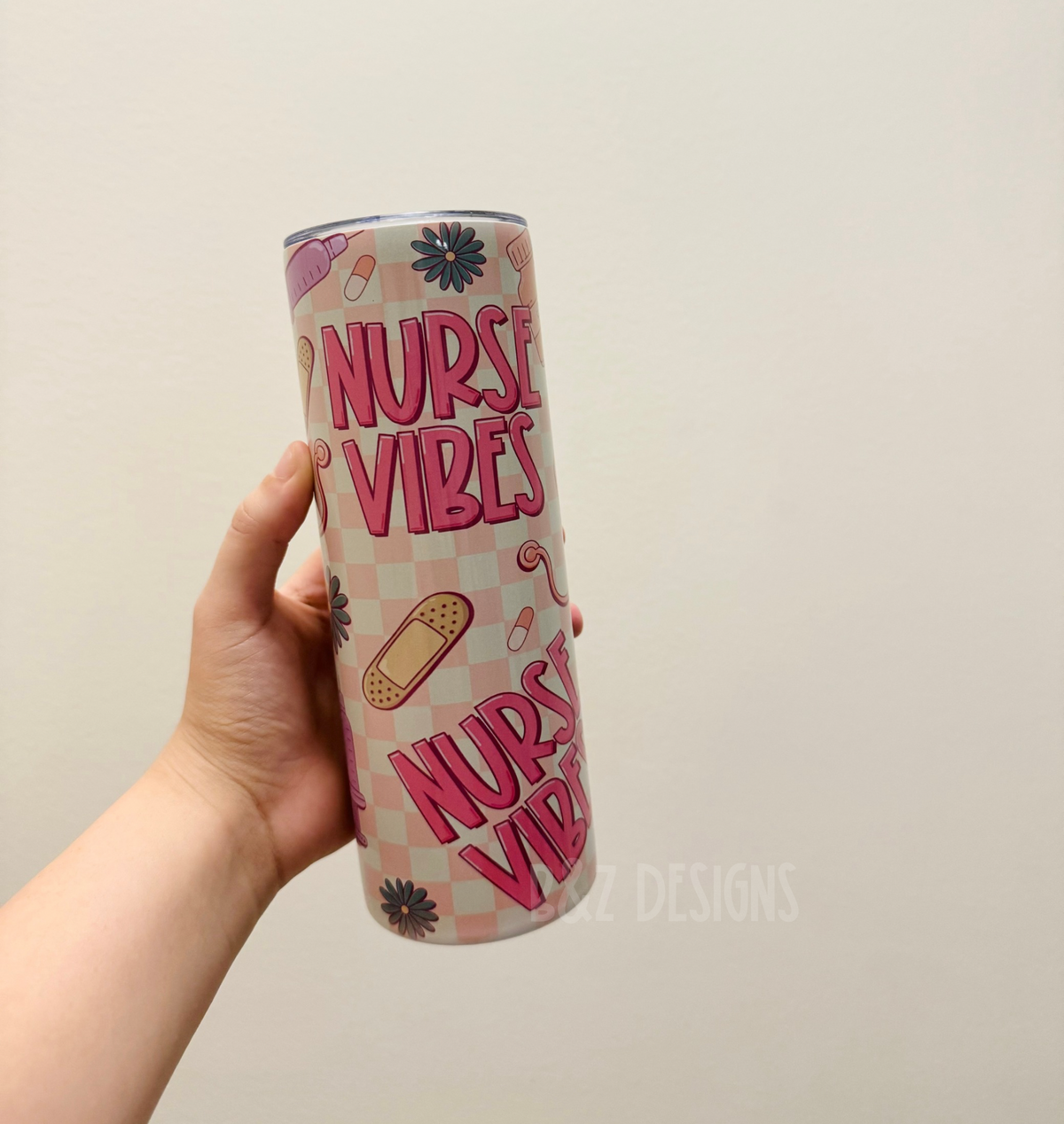 20oz Retro Nurse Vibes Tumbler