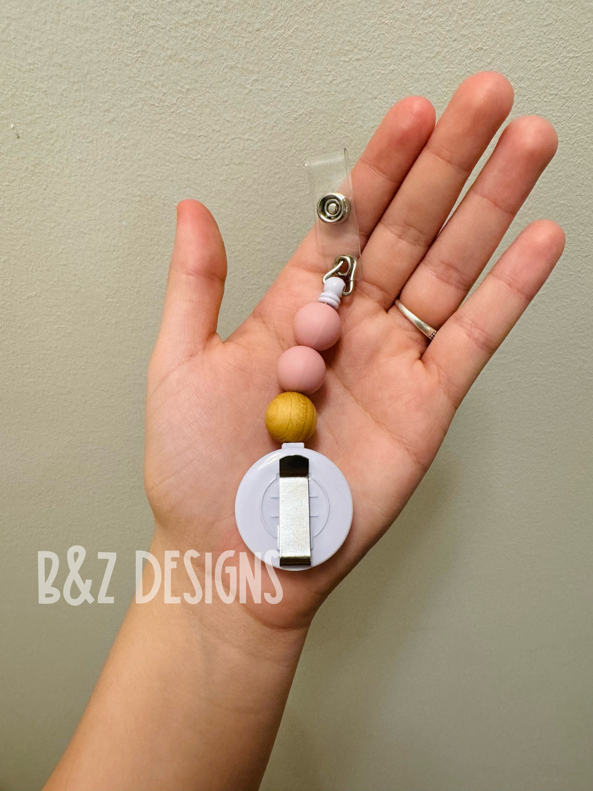Retro Smileys Retractable Badge Reel