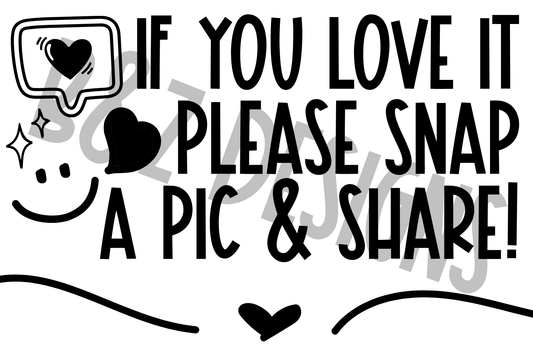 3x2 Snap & Share Label Pack