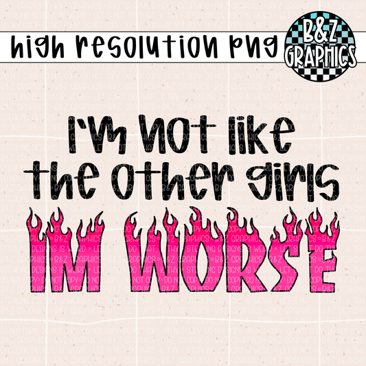 Not Like The Other Girls