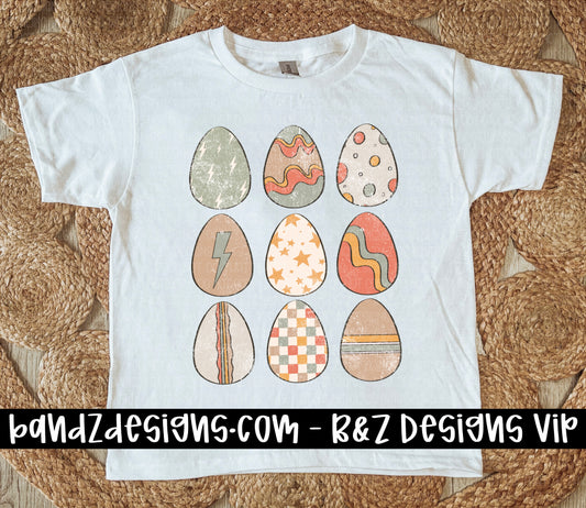 Retro Eggs (boy version)