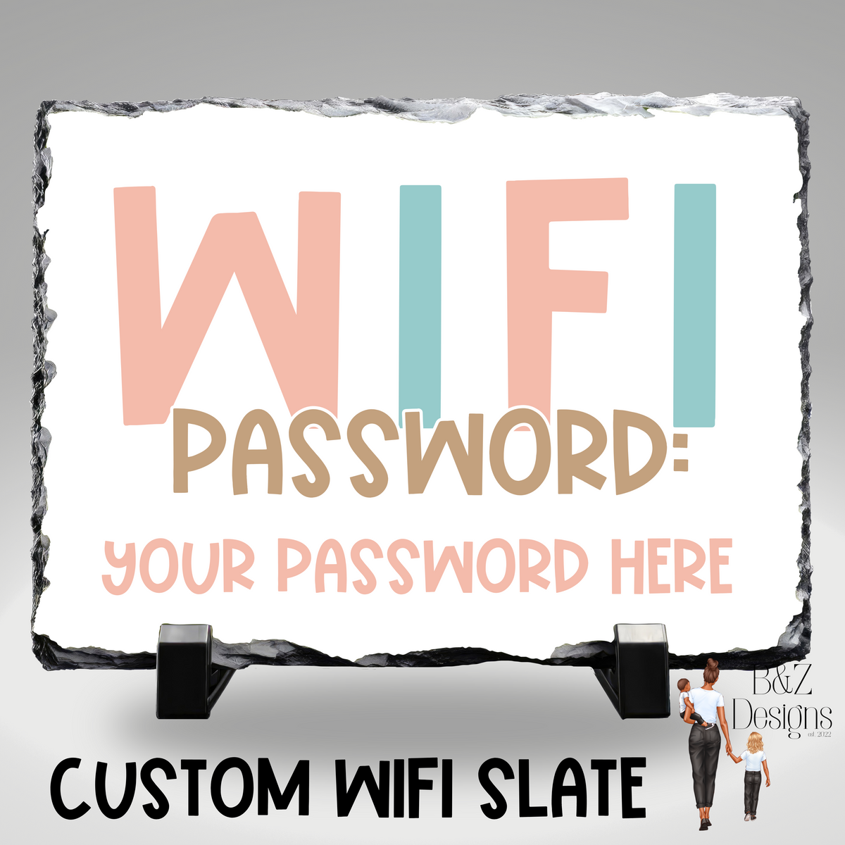 Custom WiFi Plaque
