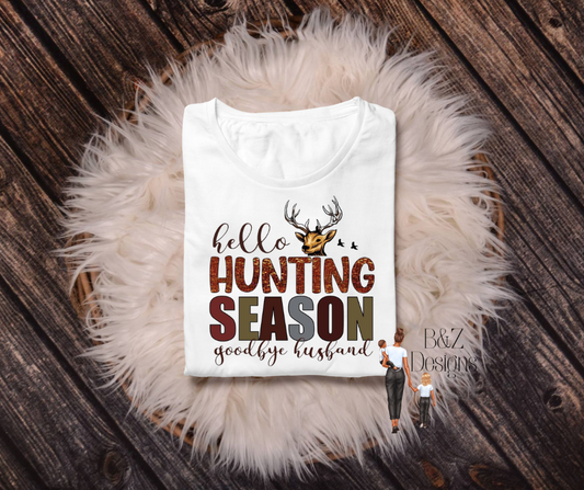 Hello Hunting Season, Goodbye Husband