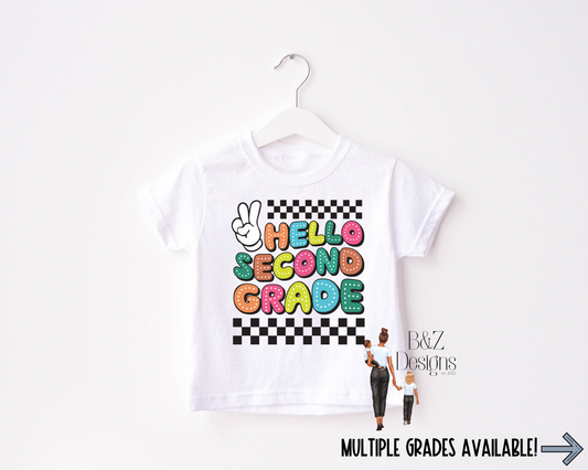 Retro Back To School Tee
