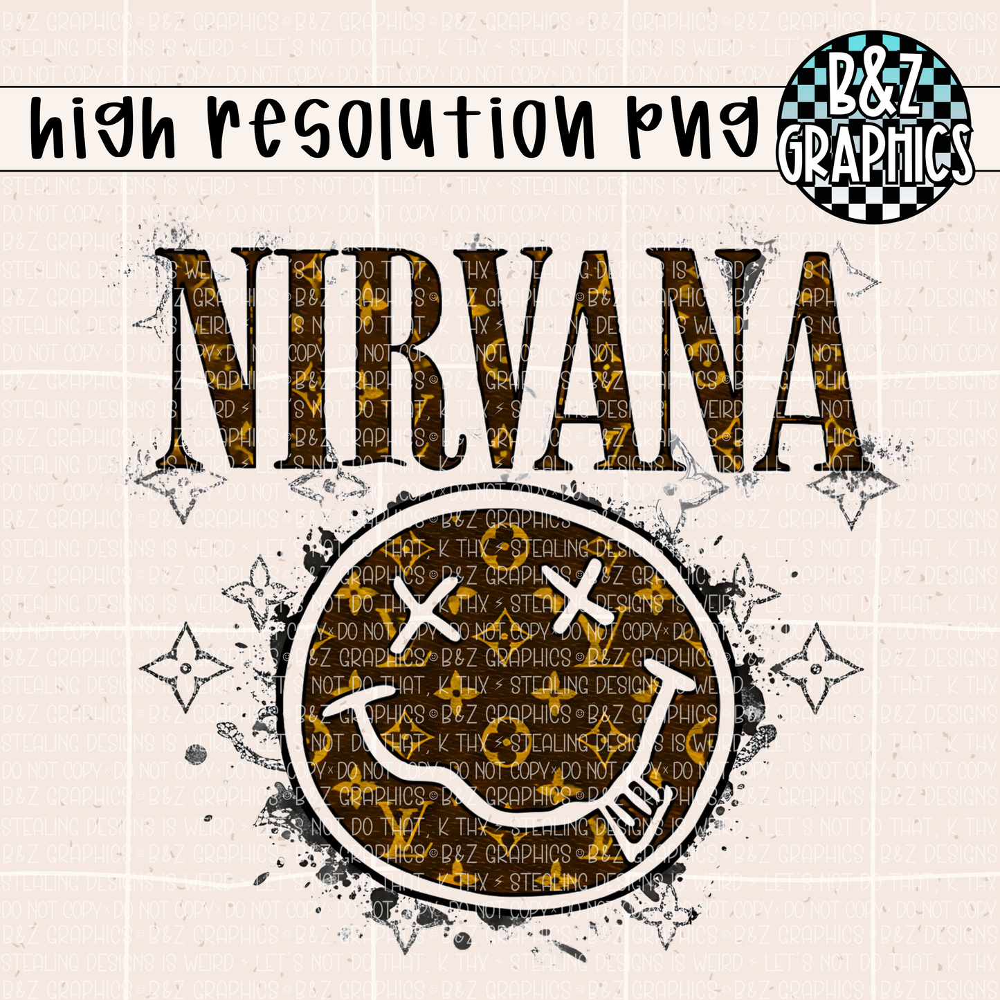 N!rvana PNG Bundle