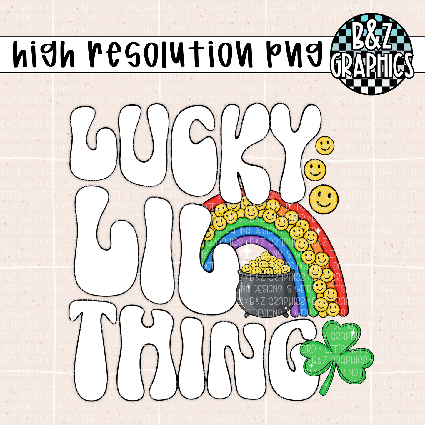 Lucky Lil Thing PNG