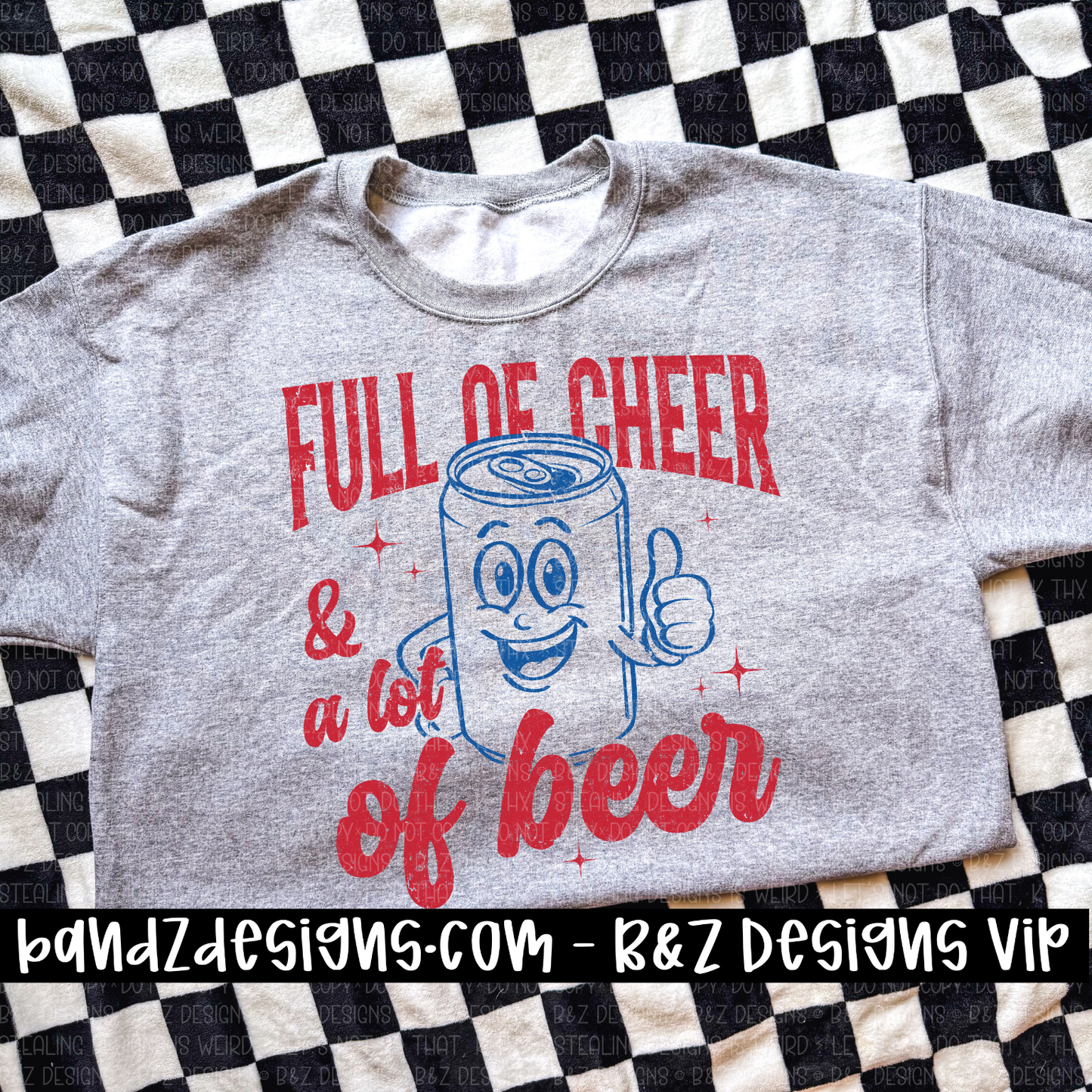 Full Of Cheer & A Lot Of Beer