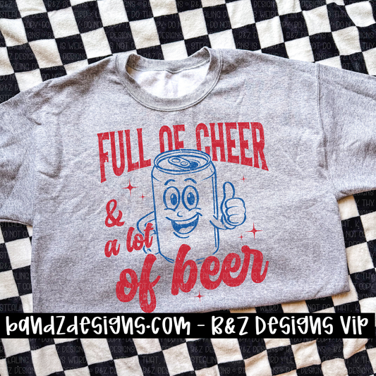 Full Of Cheer & A Lot Of Beer