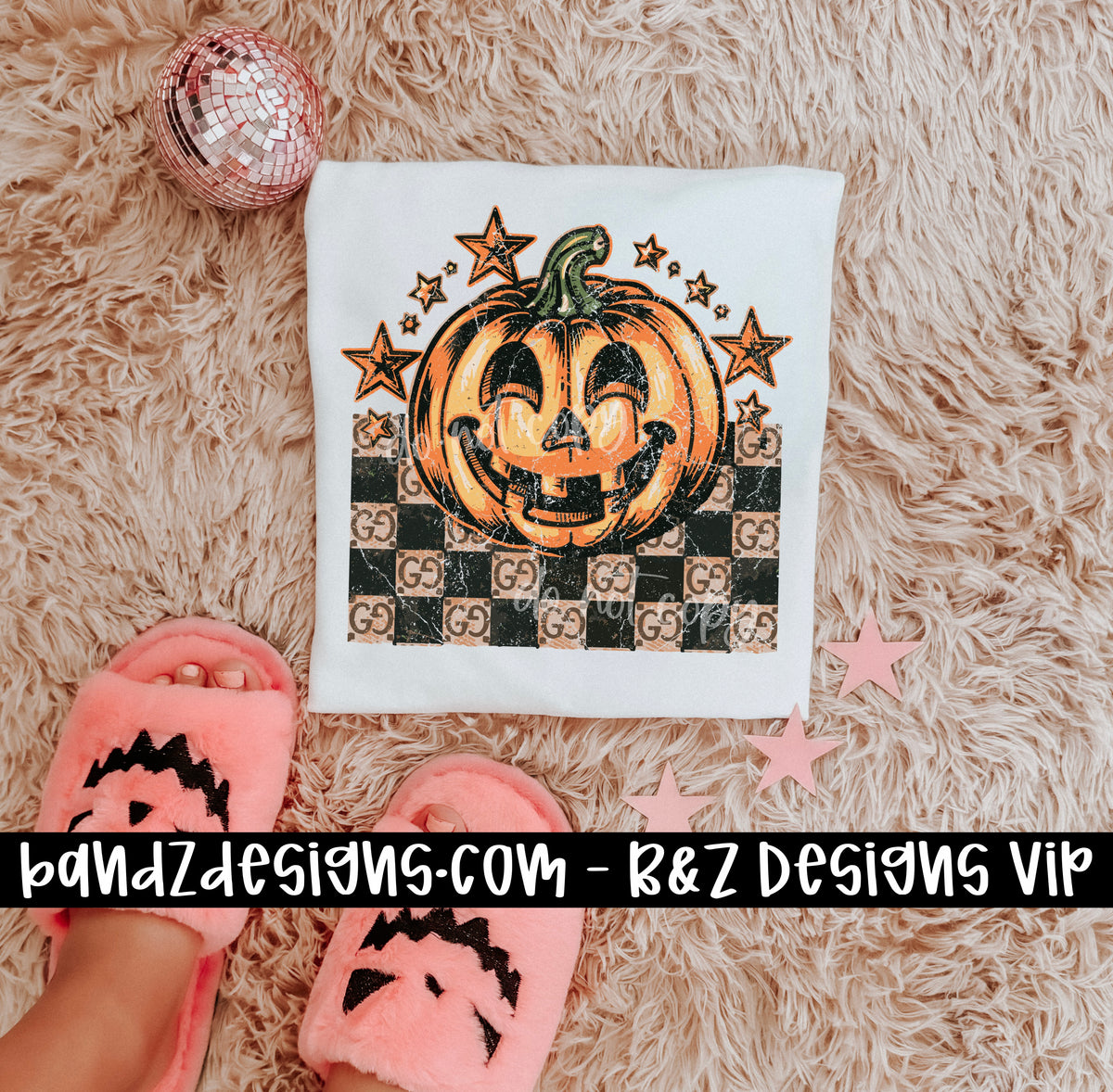 Boujee Retro Pumpkin