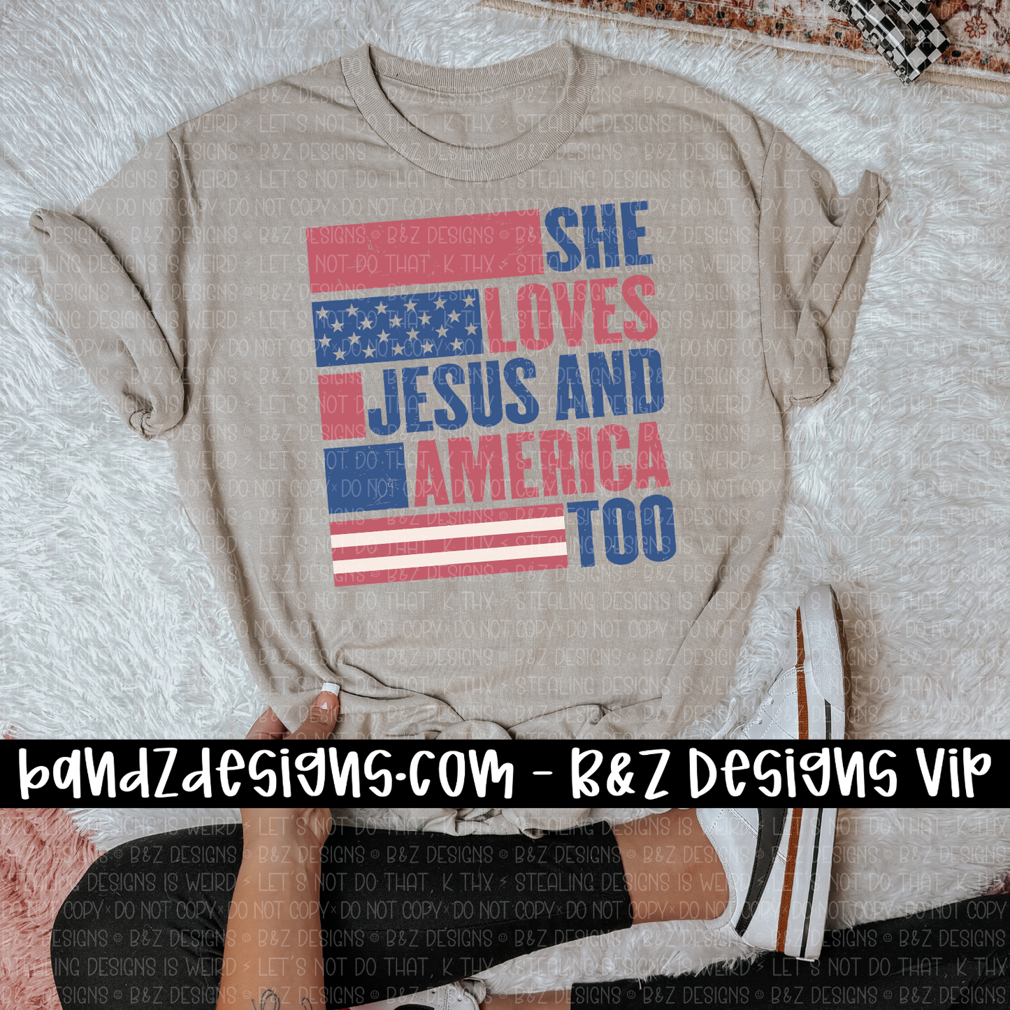 She Loves Jesus & America Too