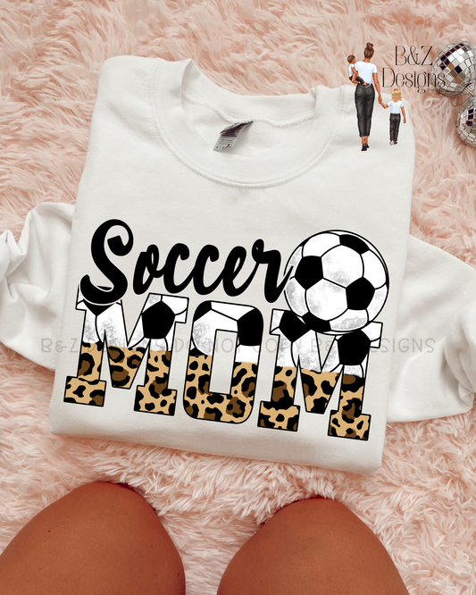 Leopard Soccer Mom
