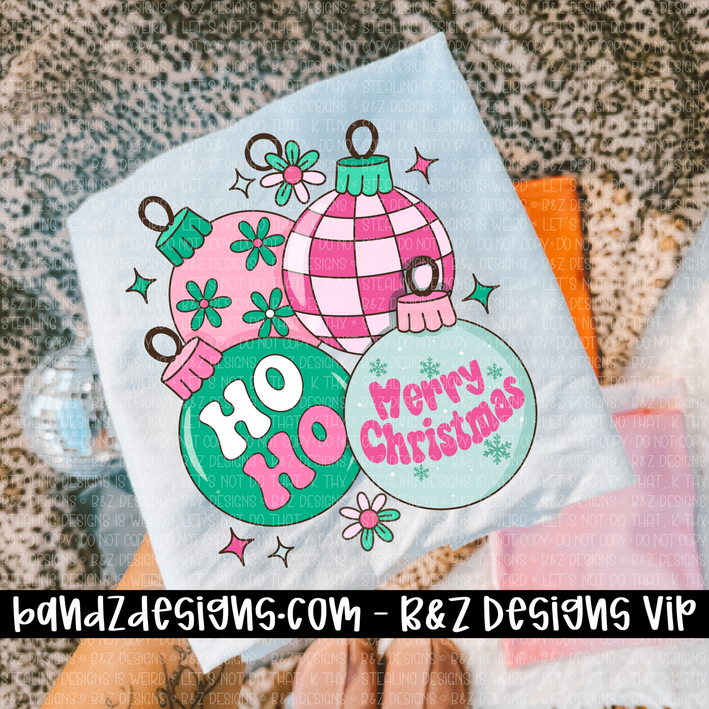 Merry Christmas Ornaments