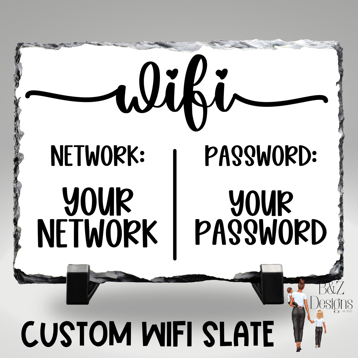 Custom WiFi Plaque