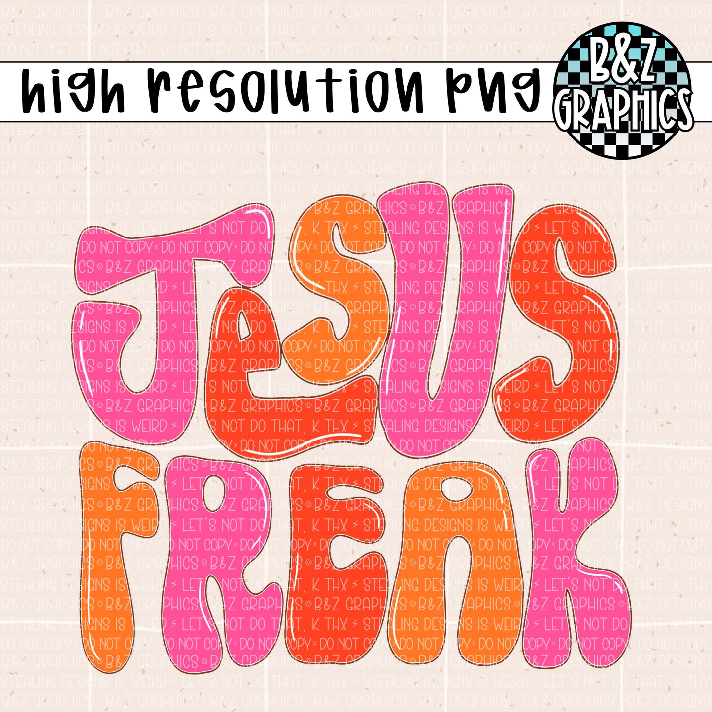 Jesus Freak PNG