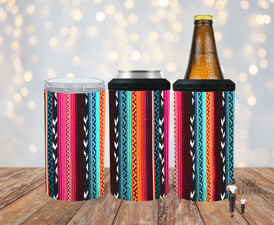 Serape Can Cooler Combo