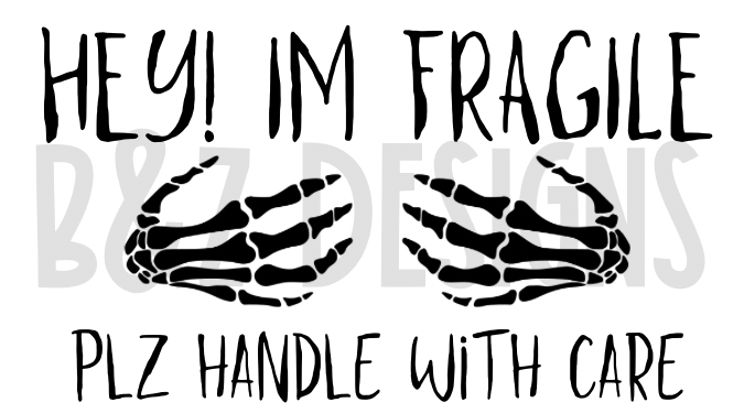 I’m Fragile Small Labels Pack