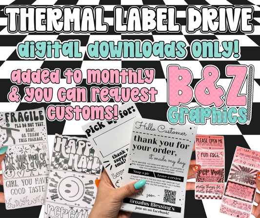 Lifetime Thermal Label Design Drive