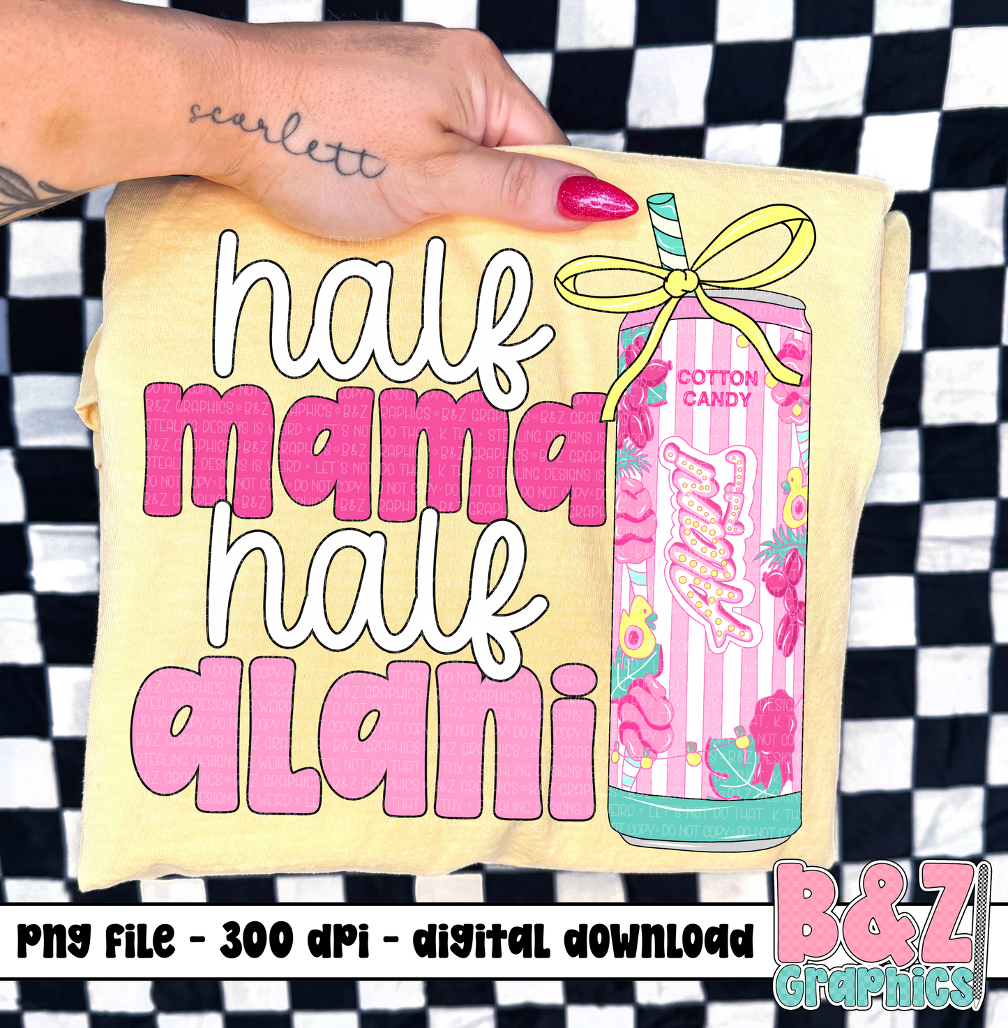 Half Mama Half Alani PNG