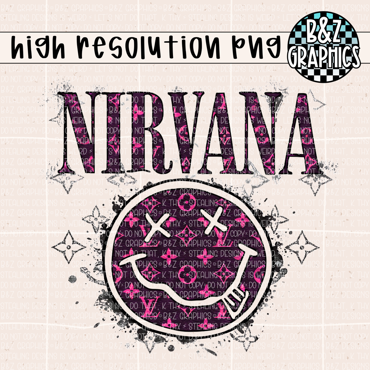 N!rvana PNG Bundle