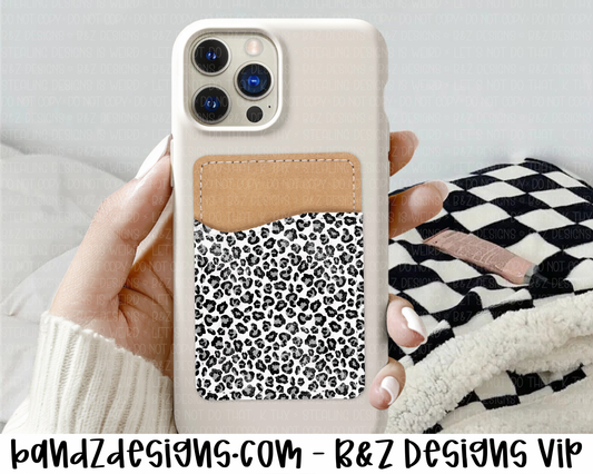 Cheetah Phone Card Holder