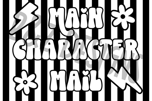 3x2 Main Character Mail Label Pack