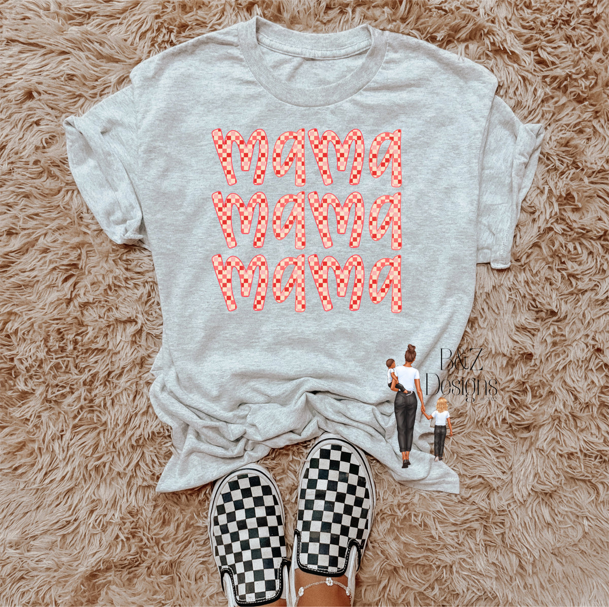 Mama Checkered