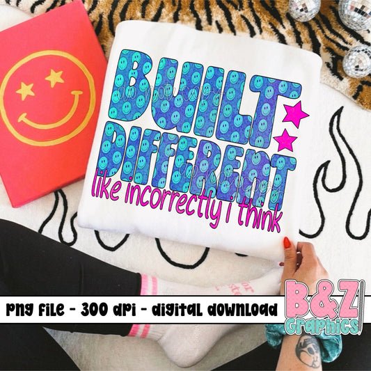 Built Different PNG