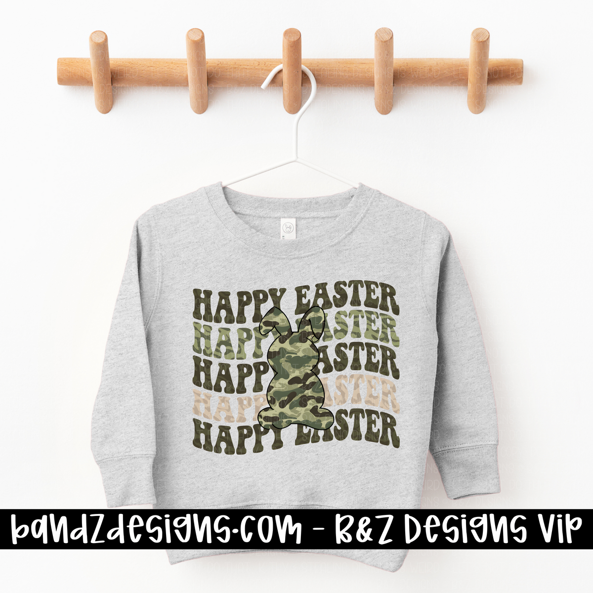 Camo Happy Easter