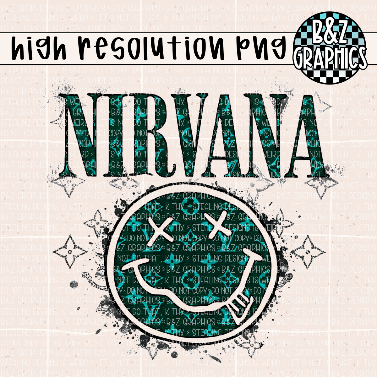 N!rvana PNG Bundle
