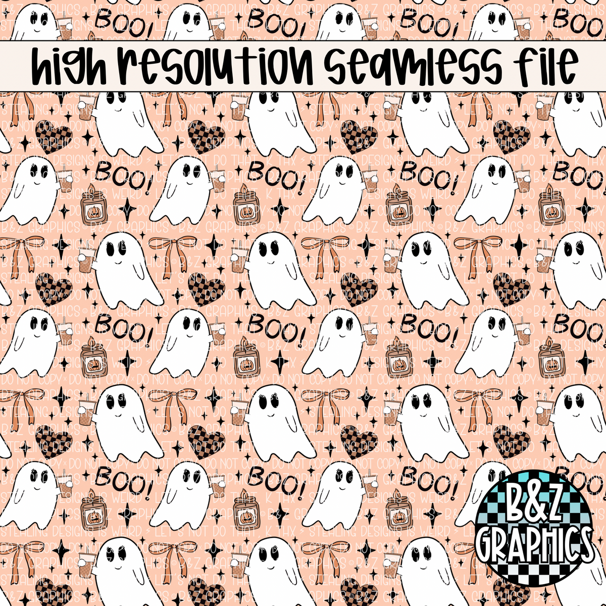 Cutesy Spooky Seamless