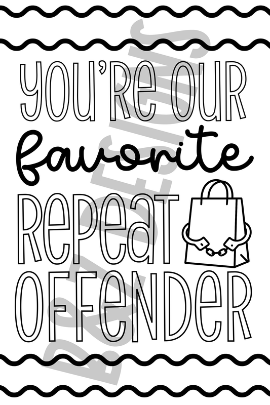 Repeat Offender Big Labels