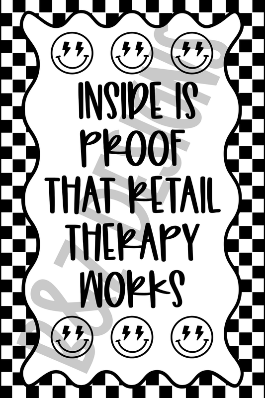 Retail Therapy Big Labels