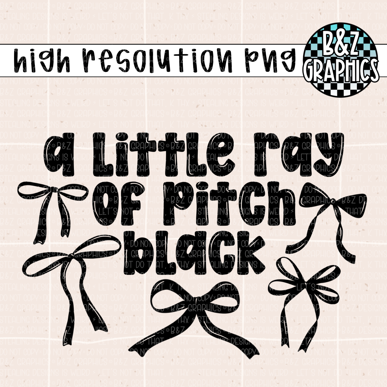Little Ray Of Pitch Black PNG