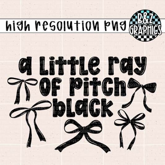 Little Ray Of Pitch Black PNG