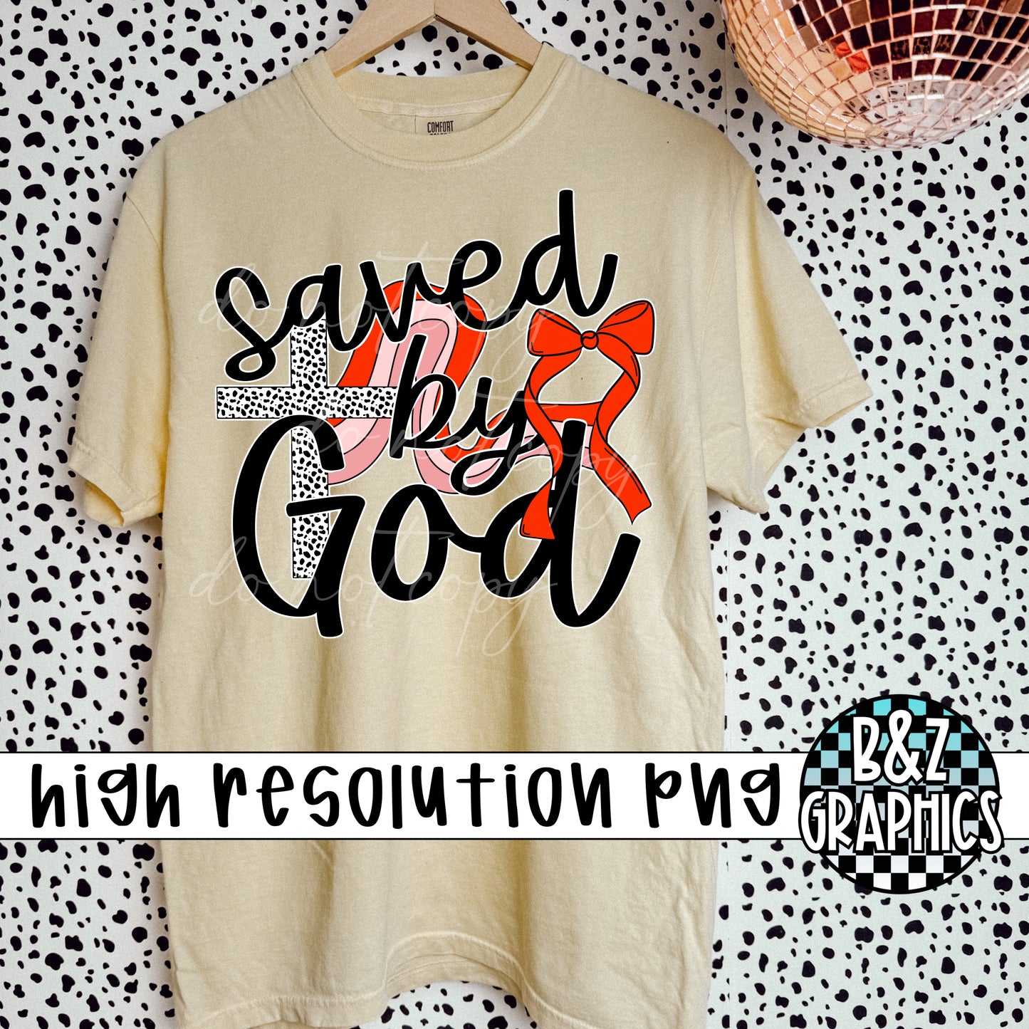 Saved By God PNG