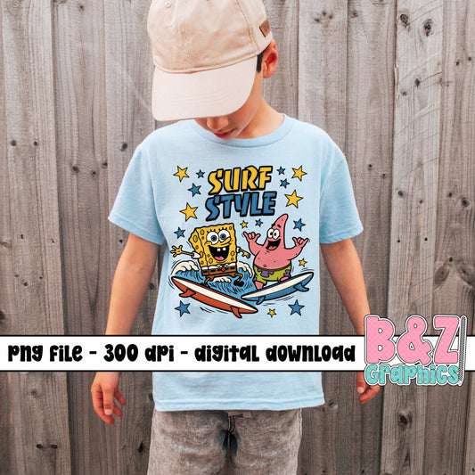 Surf Style PNG